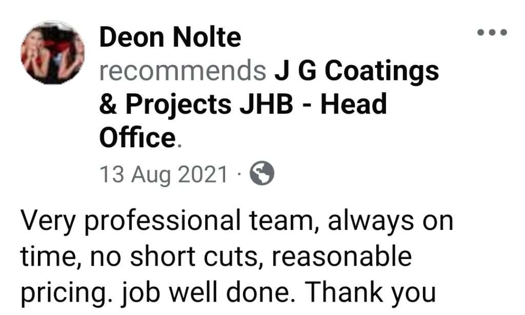 Deon Nolte - Testimonial