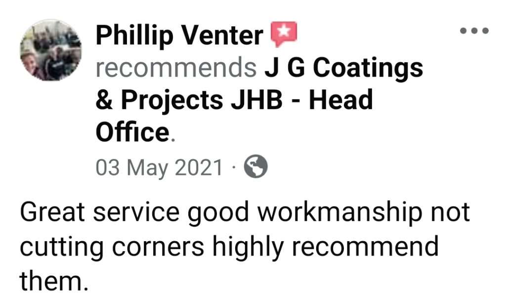 Phillip Venter - Testimonial