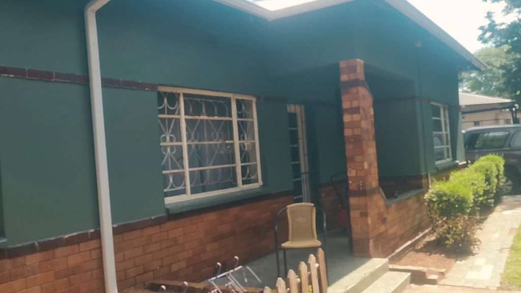 Exterior Wall Painted In Sandton