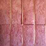 Think pink aerolite insulation installed